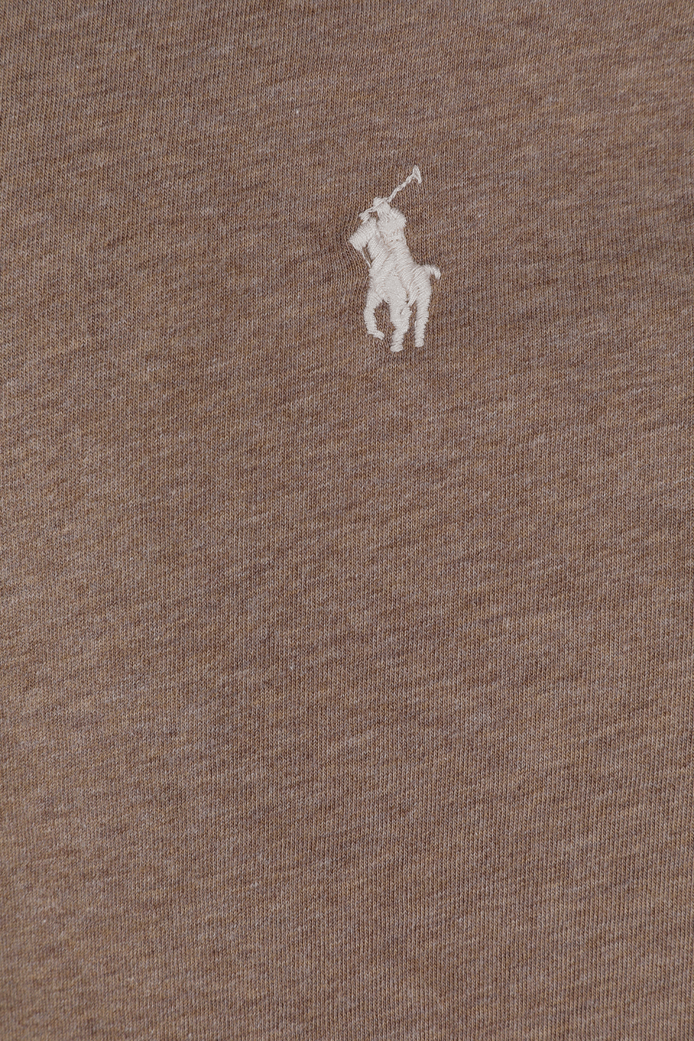 תמונה אחורית של חולצת סלים טי עם לוגו רקום POLO RALPH LAUREN