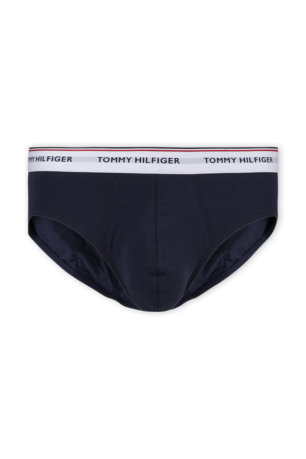 תמונה אחורית של Triple pack briefs in stretch cotton
