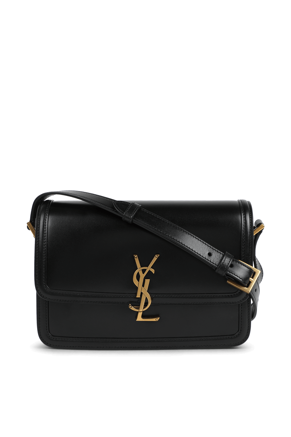 תמונה קידמית של תיק קרוס סולפרינו מעור SAINT LAURENT