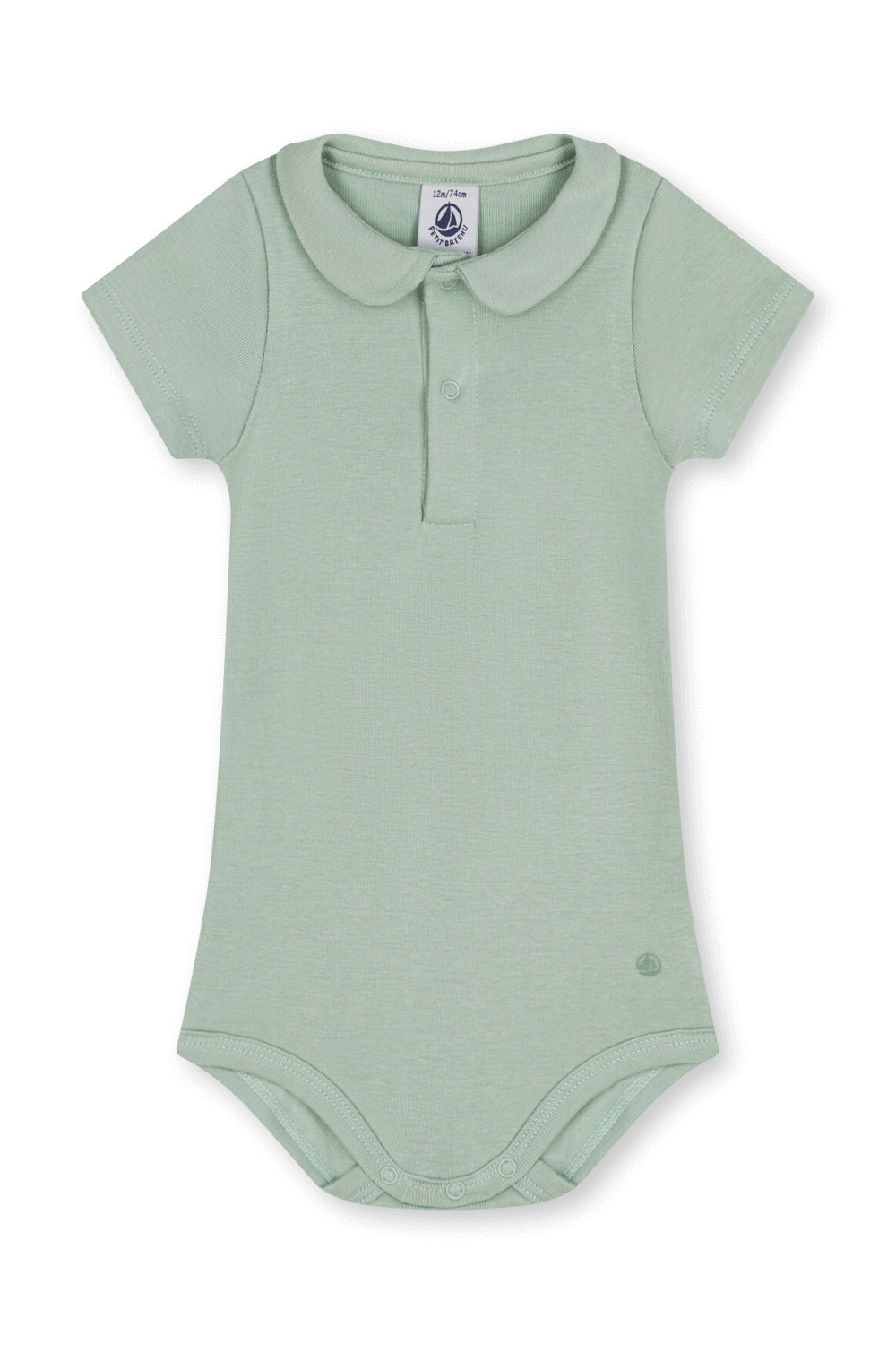 תמונה קידמית של בגד גוף קצר - גילאי 3-12 חודשים PETIT BATEAU
