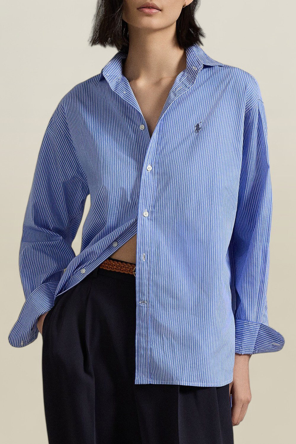 תמונת דוגמן קידמית של חולצה מכופתרת POLO RALPH LAUREN