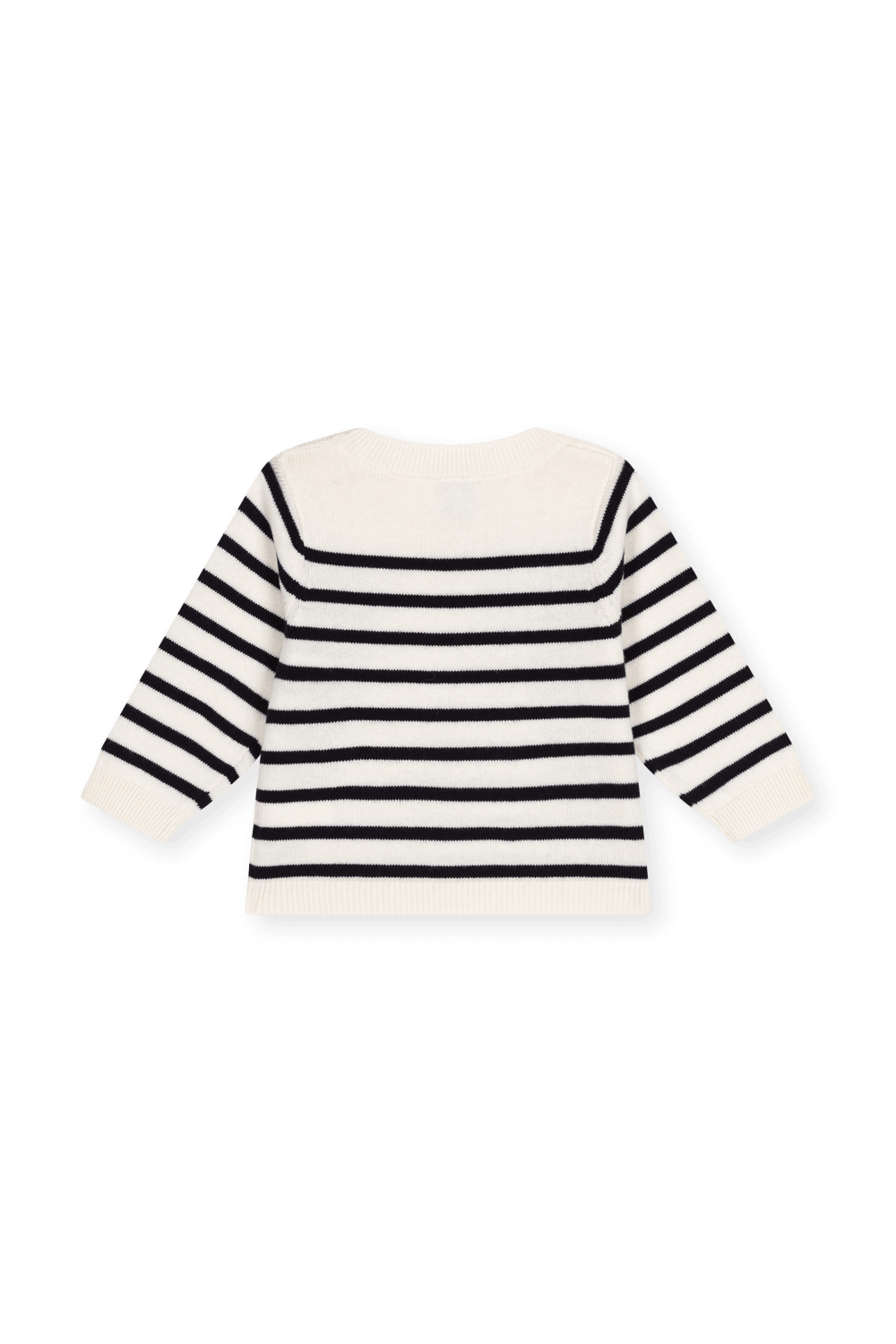 תמונה אחורית של סריג צמר - גילאי 6-12 חודשים PETIT BATEAU