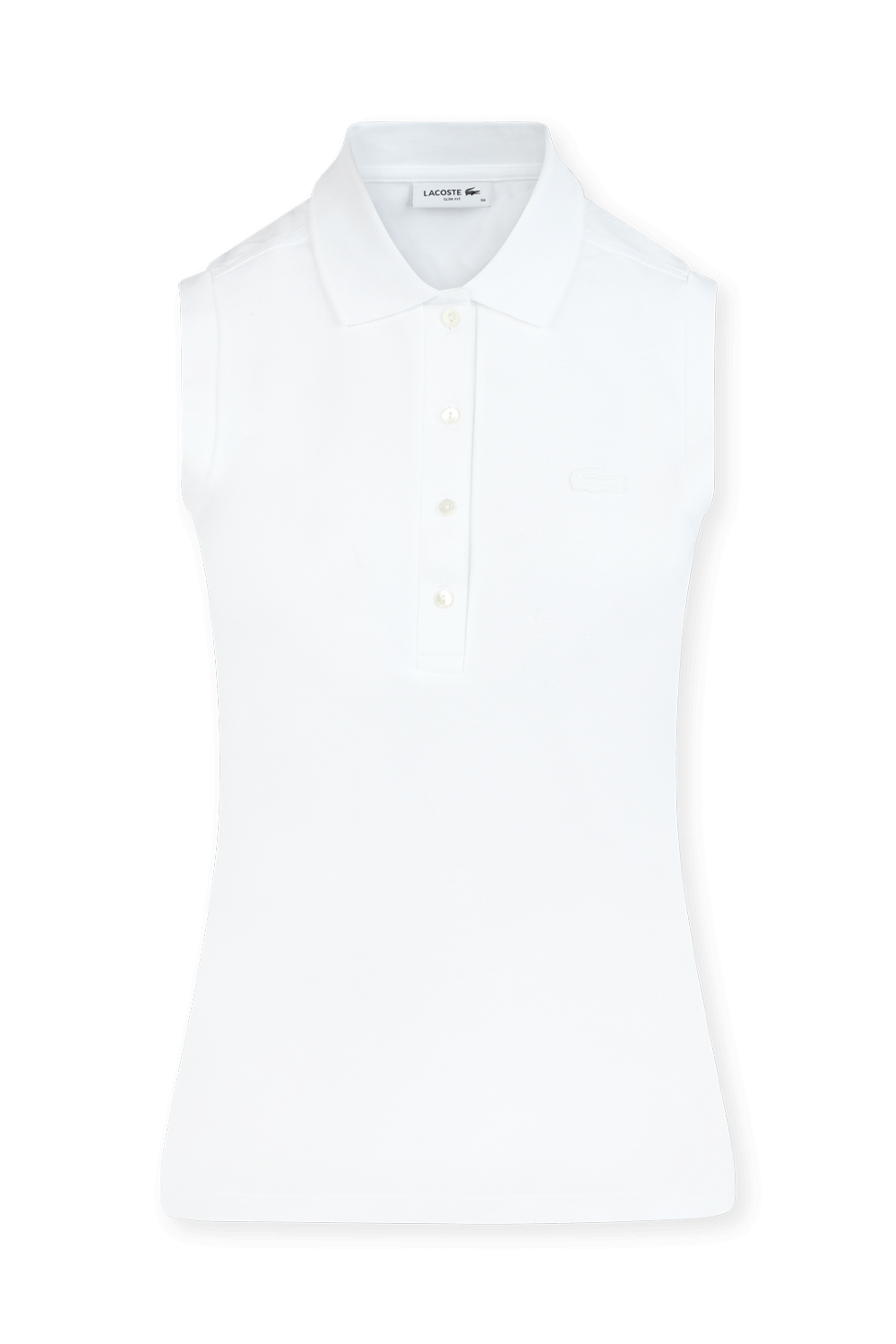תמונה קידמית של גופיית פולו סלים פיט LACOSTE