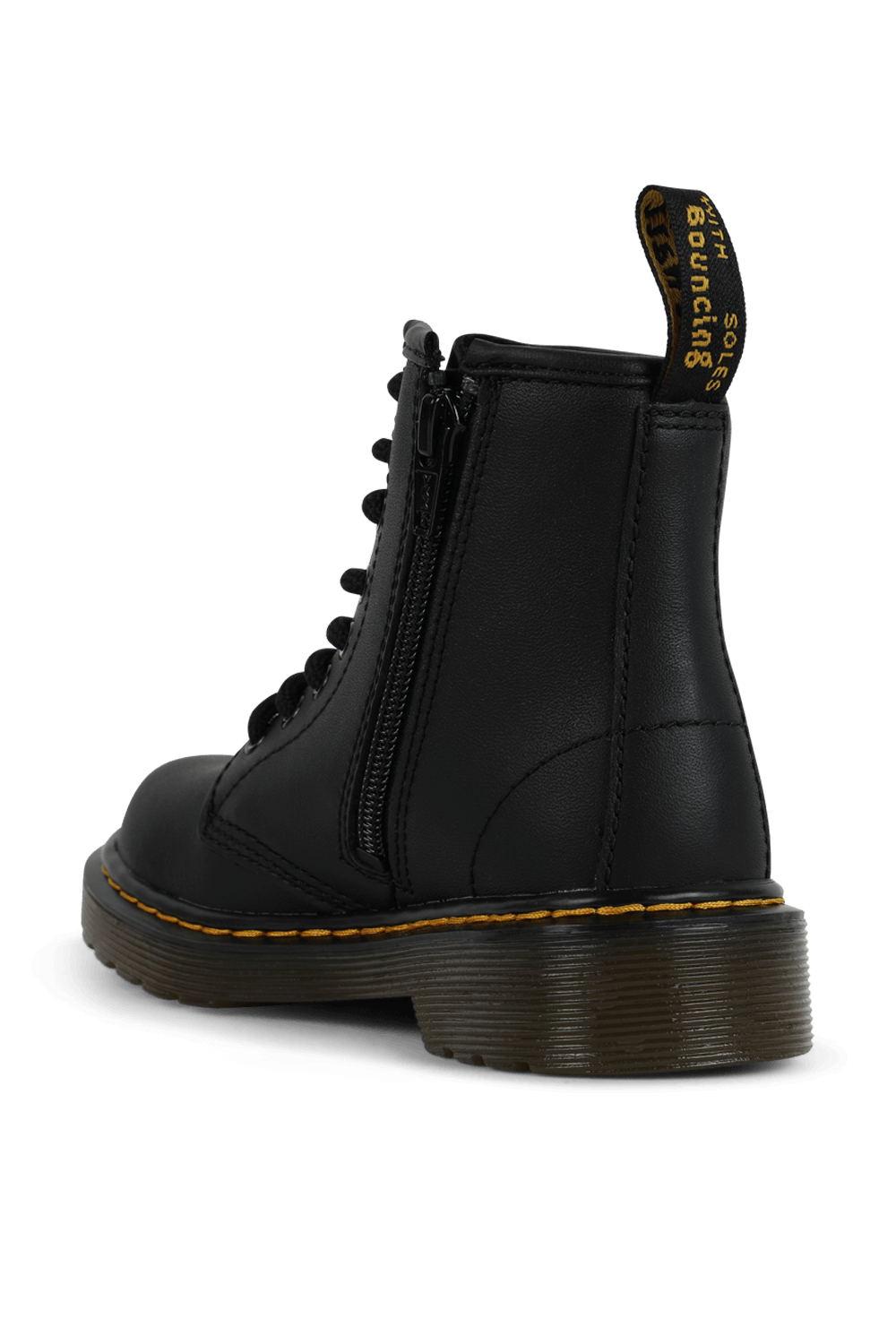 תמונה אחורית של מגפי עור דלנאיי - מידות 27-36 DR.MARTENS