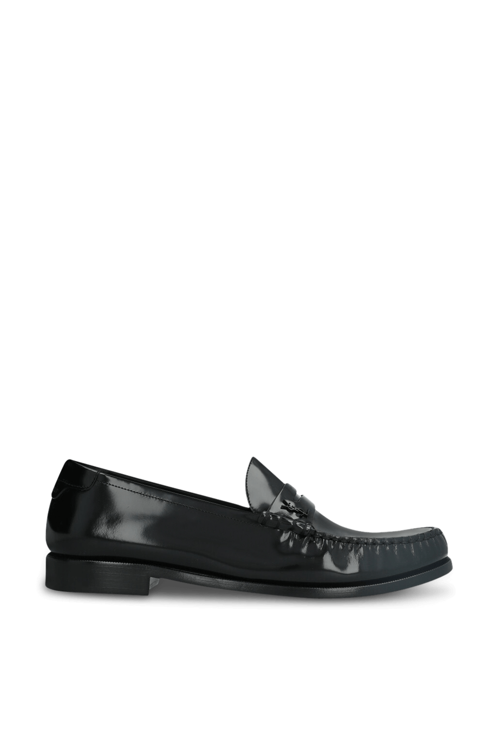 תמונה קידמית של מוקסינים מעור SAINT LAURENT