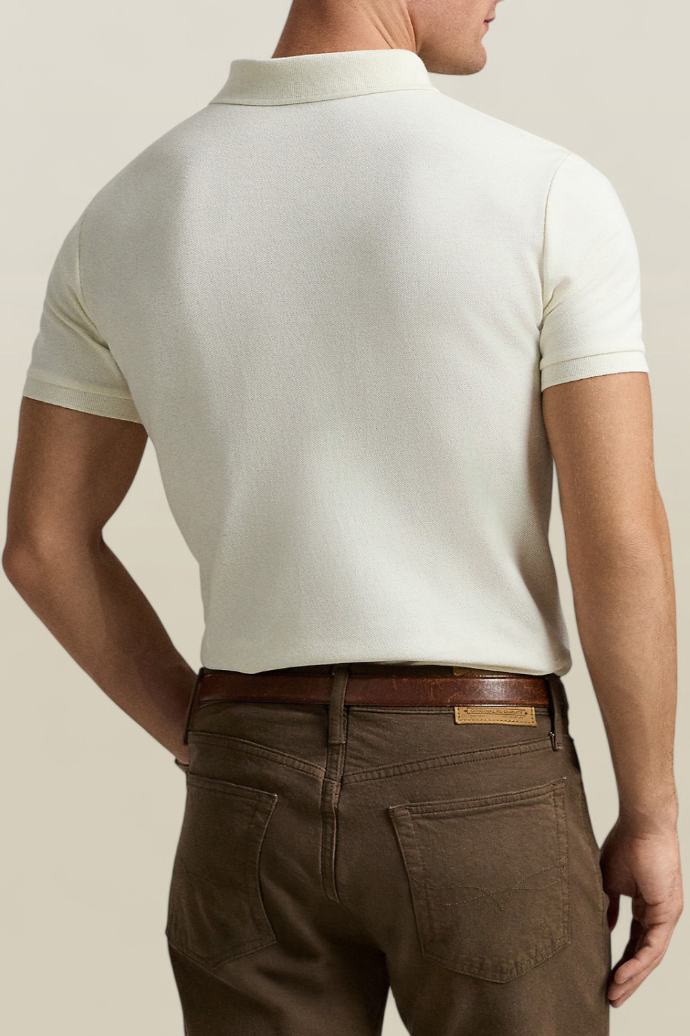 תמונת דוגמן אחורית של חולצת פולו POLO RALPH LAUREN