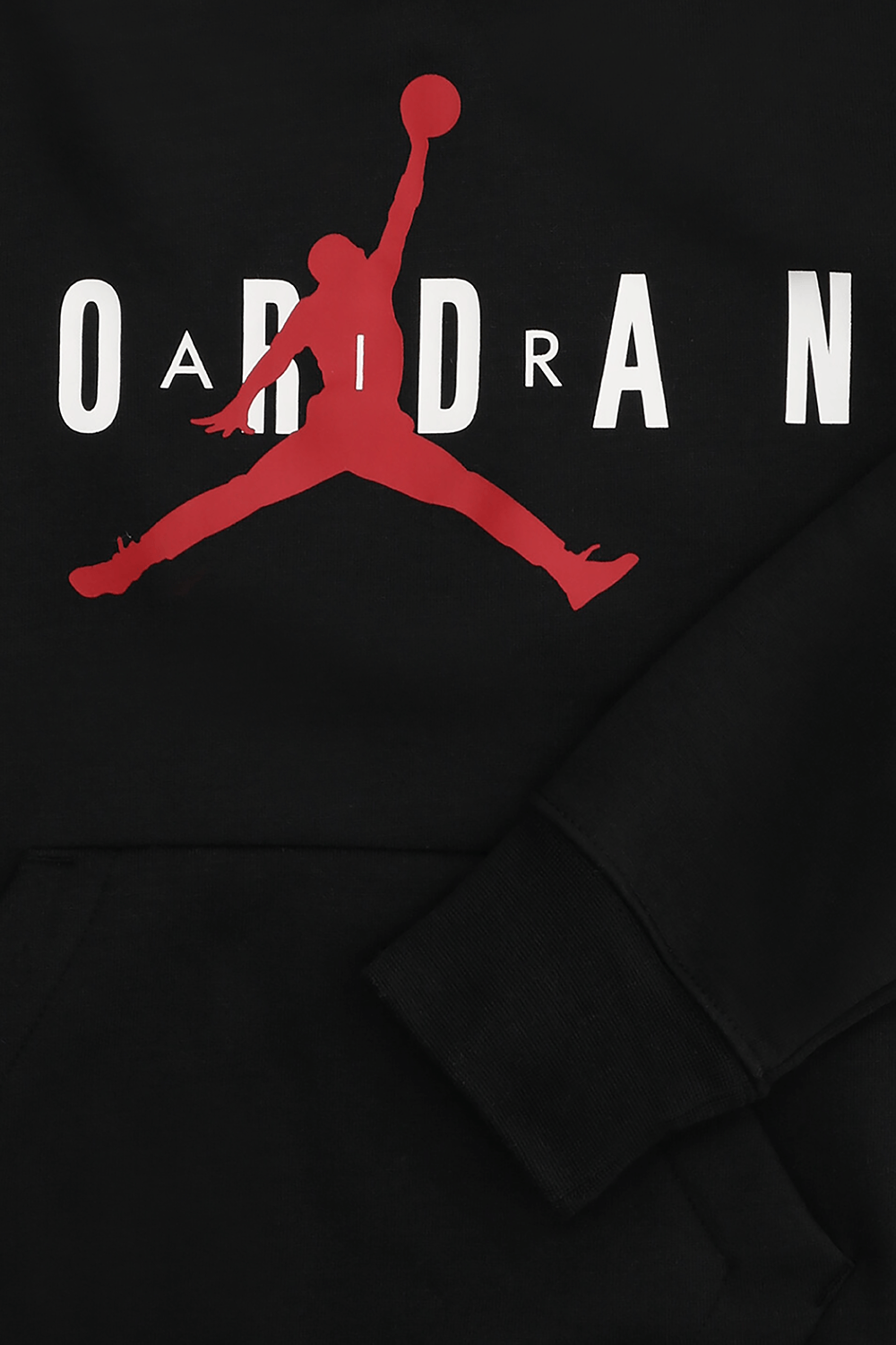 תמונה אחורית של סווטשירט קפוצ'ון JORDAN