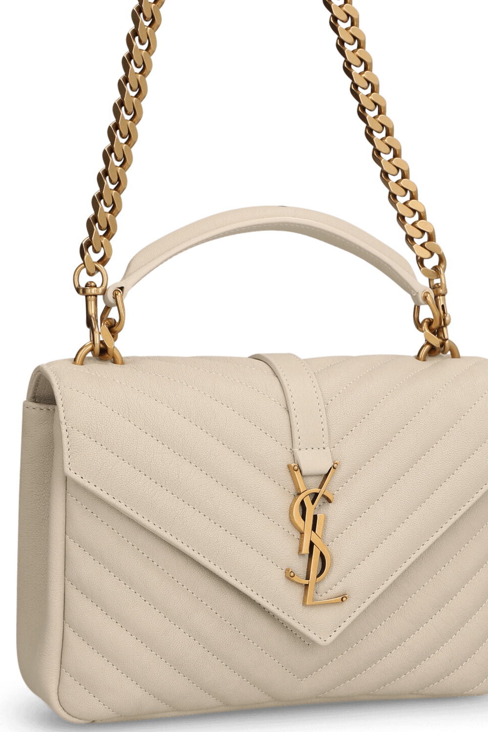 תמונת תקריב של תיק קולג' מדיום SAINT LAURENT
