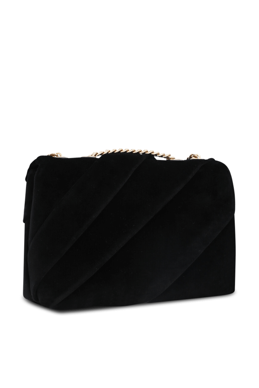 תמונה אחורית של תיק קירה קטיפה סמול TORY BURCH