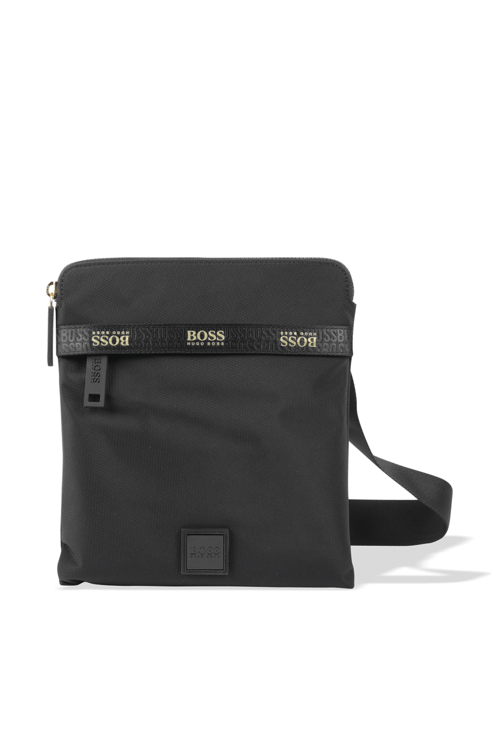 תמונה קידמית של Pixel Crosbody Bag in Black BOSS