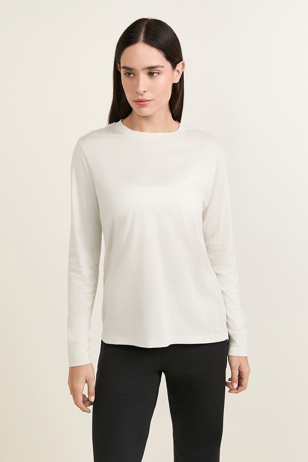תמונת דוגמן קידמית של All Yours Long-Sleeve Shirt LULULEMON