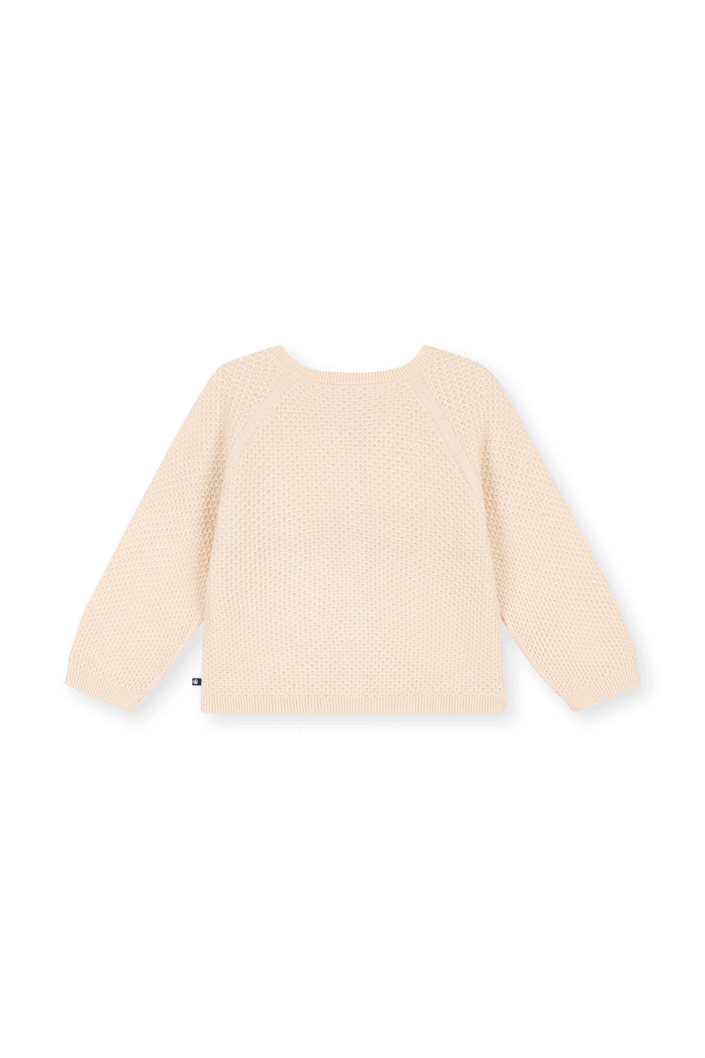 תמונת תקריב של קרדיגן פיקה PETIT BATEAU