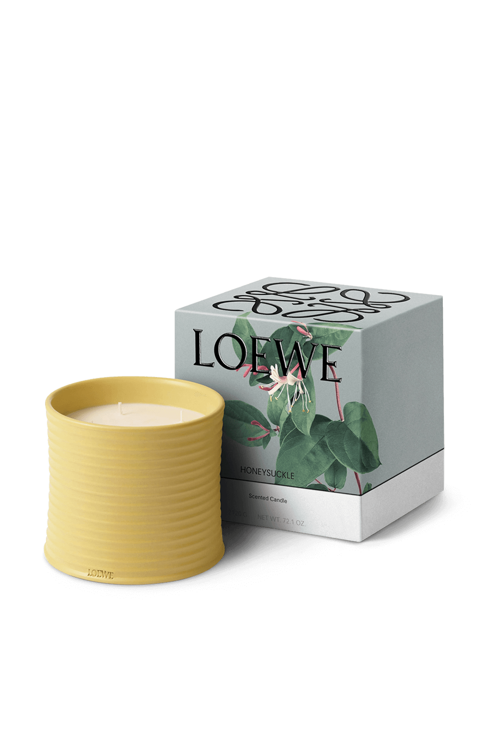 תמונה אחורית של LOEWE Honeysuckle Large Scented Candle LOEWE PERFUMES