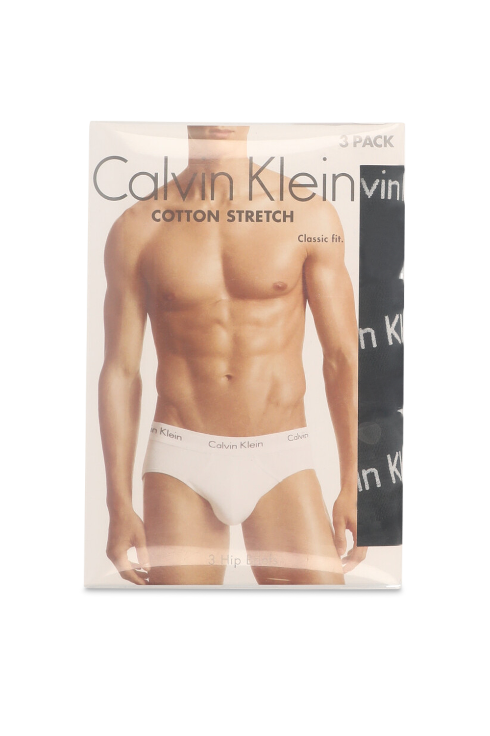 תמונה קידמית של מארז שלושה תחתוני בוקסר CALVIN KLEIN