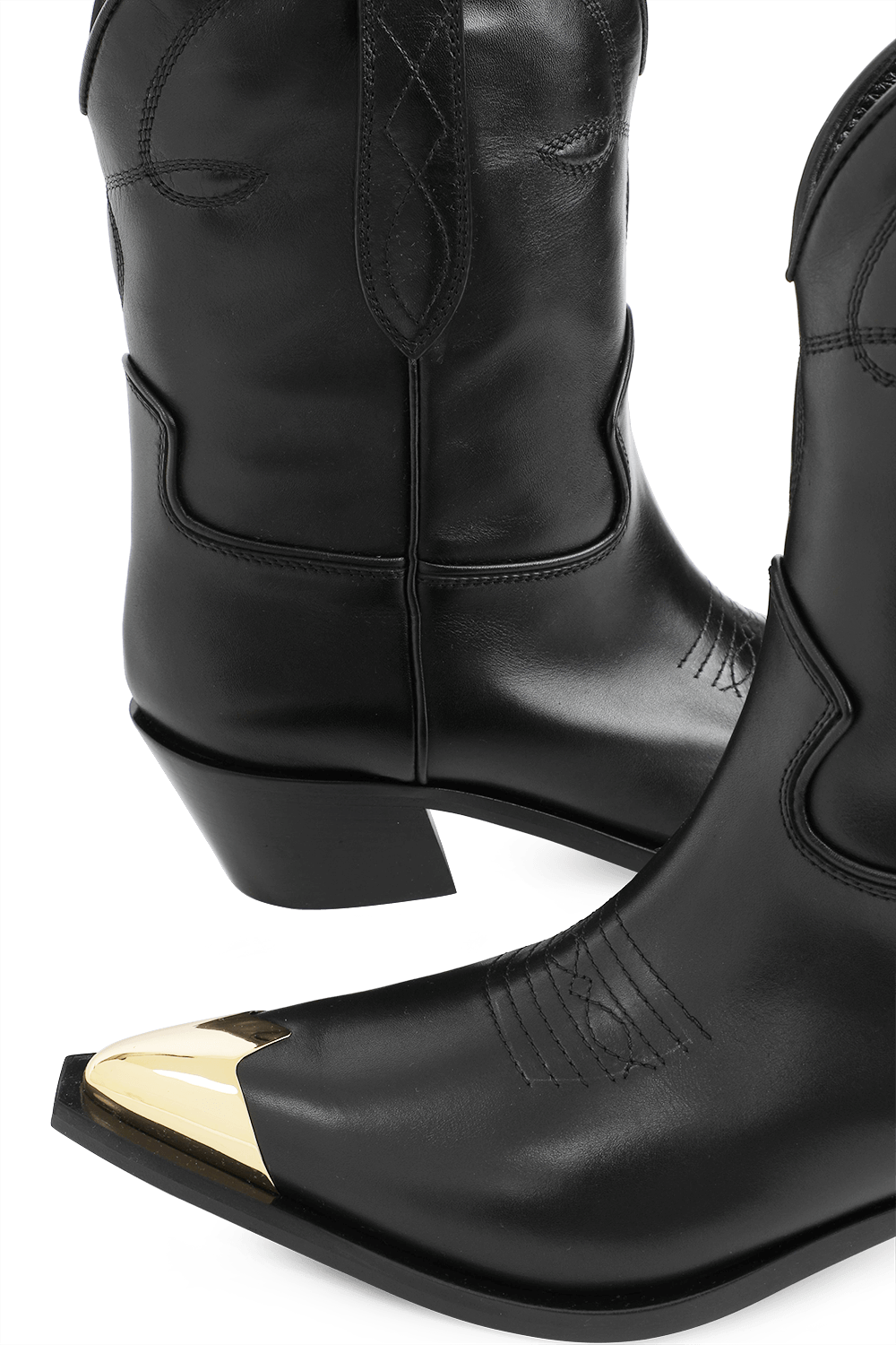 תמונת תקריב של Fontana Ankle Boots in Black