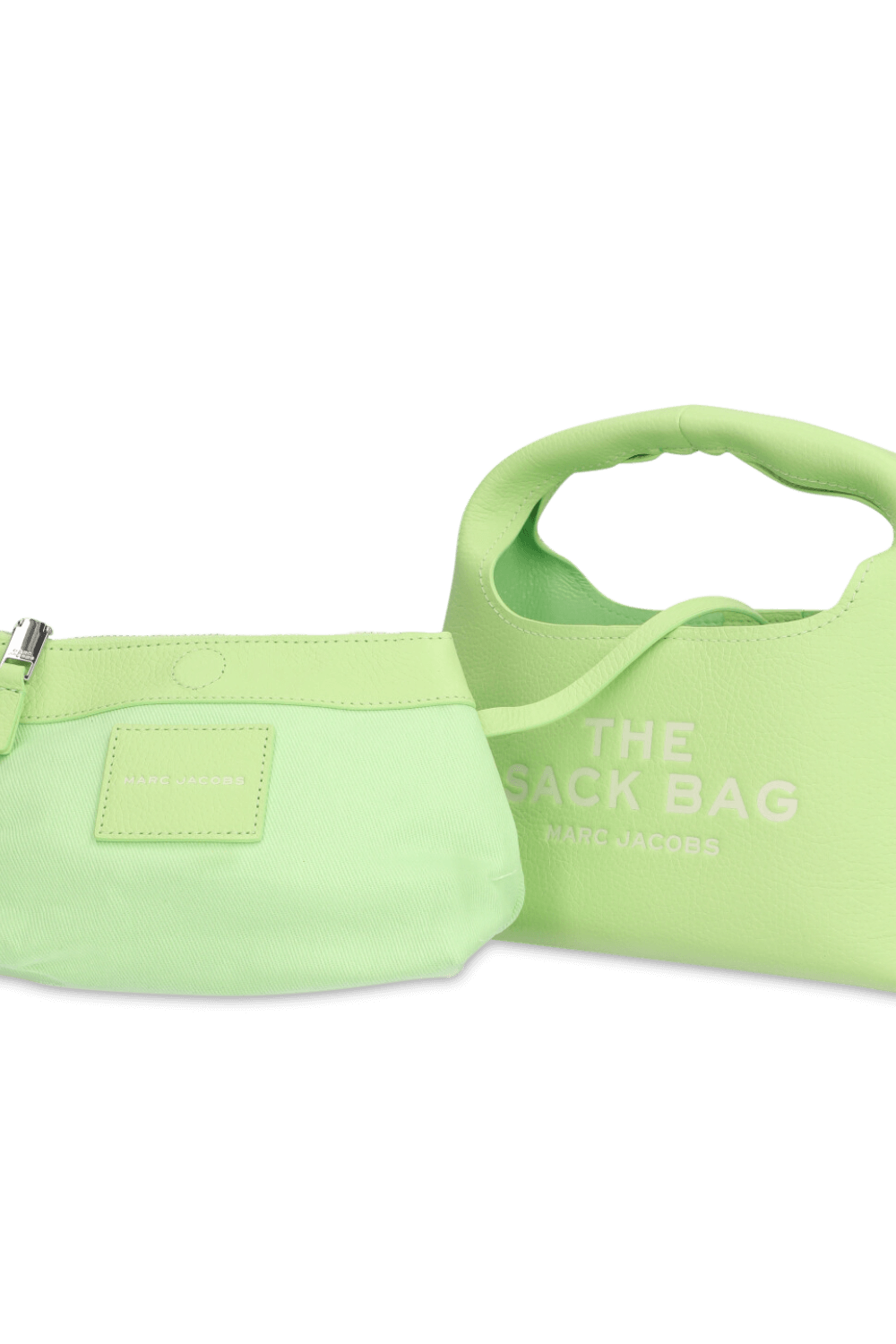 תמונת תקריב של תיק שק מיני MARC JACOBS