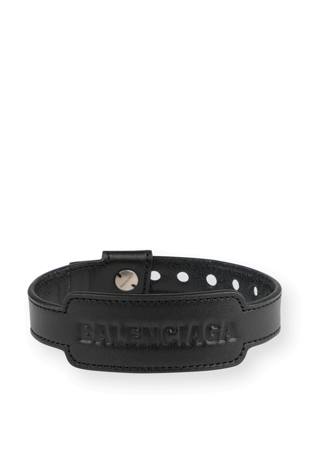 תמונה קידמית של Cash Bracelet in Black Leather
