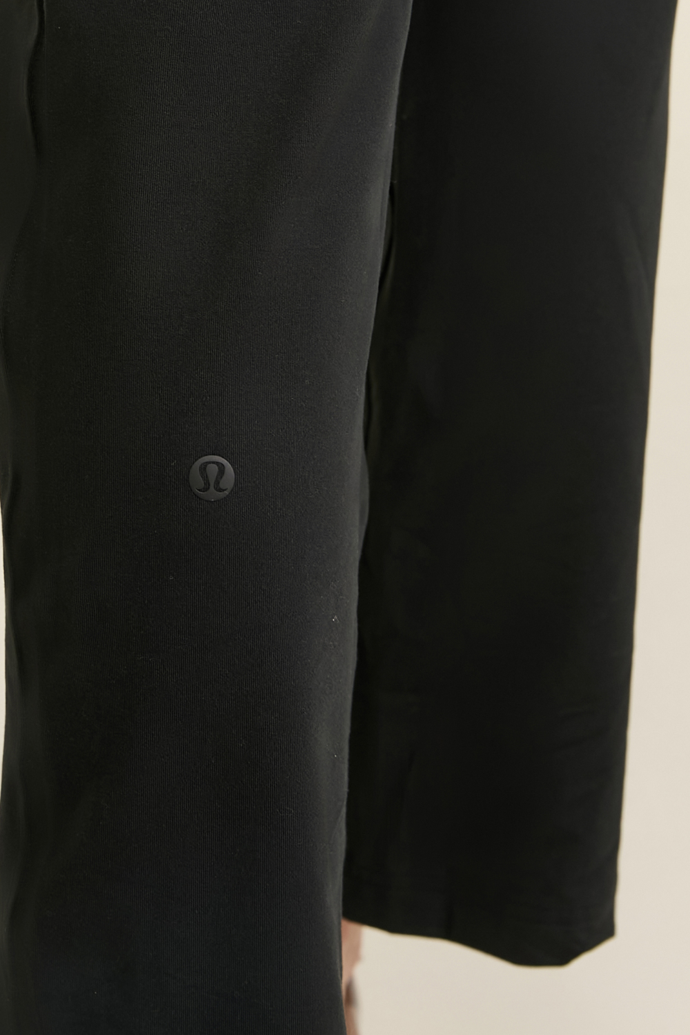 Soft Jersey Straight-Leg Mid-Rise Pant *Short