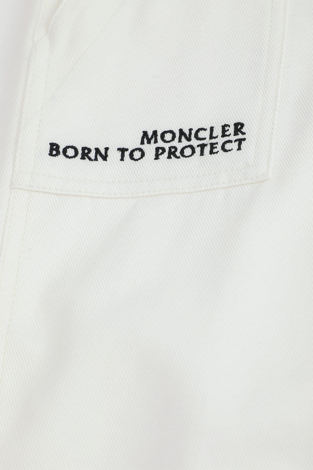תמונה אחורית של מכנסיים ארוכים - גילאי 8-10 MONCLER KIDS