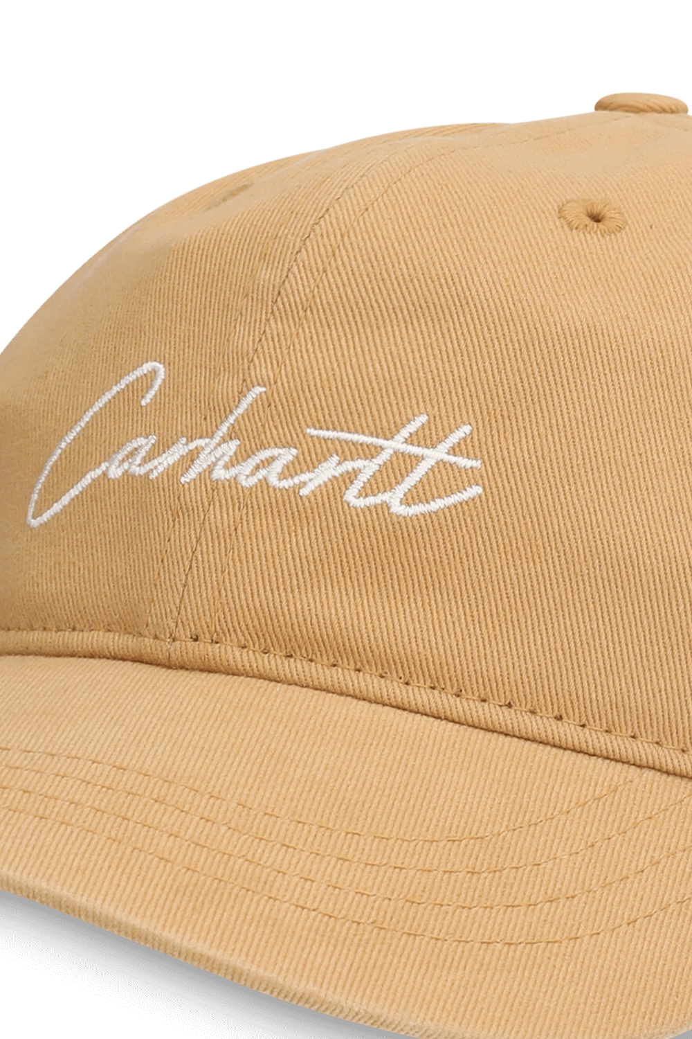 תמונת תקריב של כובע מצחייה CARHARTT WIP