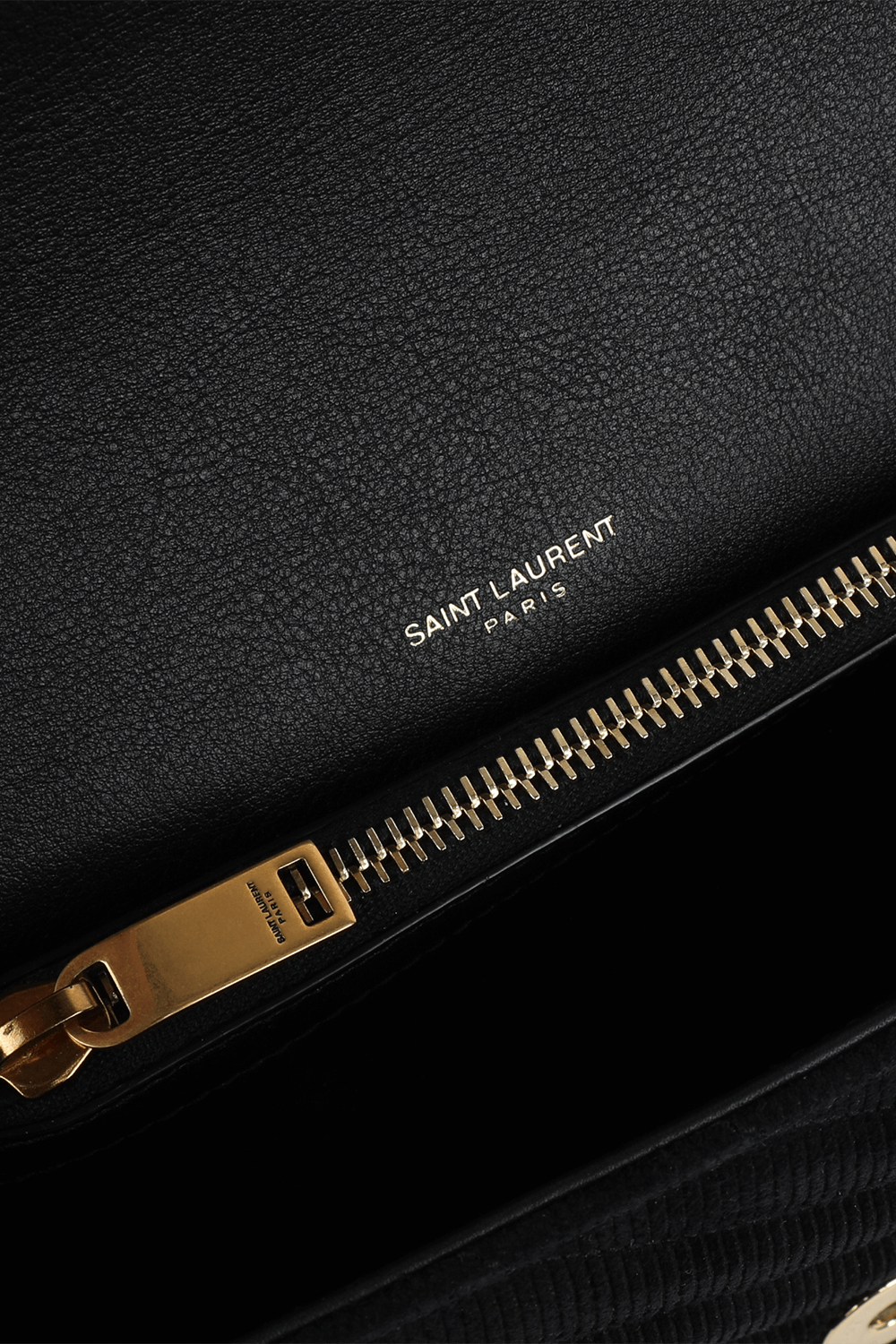 תמונת פנים של תיק קולג' בגודל מדיום מעור SAINT LAURENT