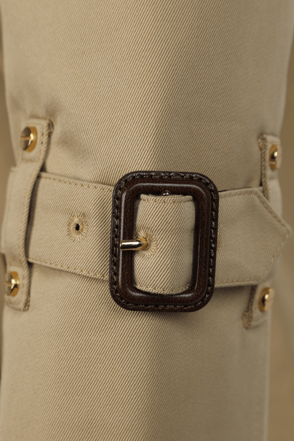 תמונת פנים של Herne Trench Coat in Brown BURBERRY