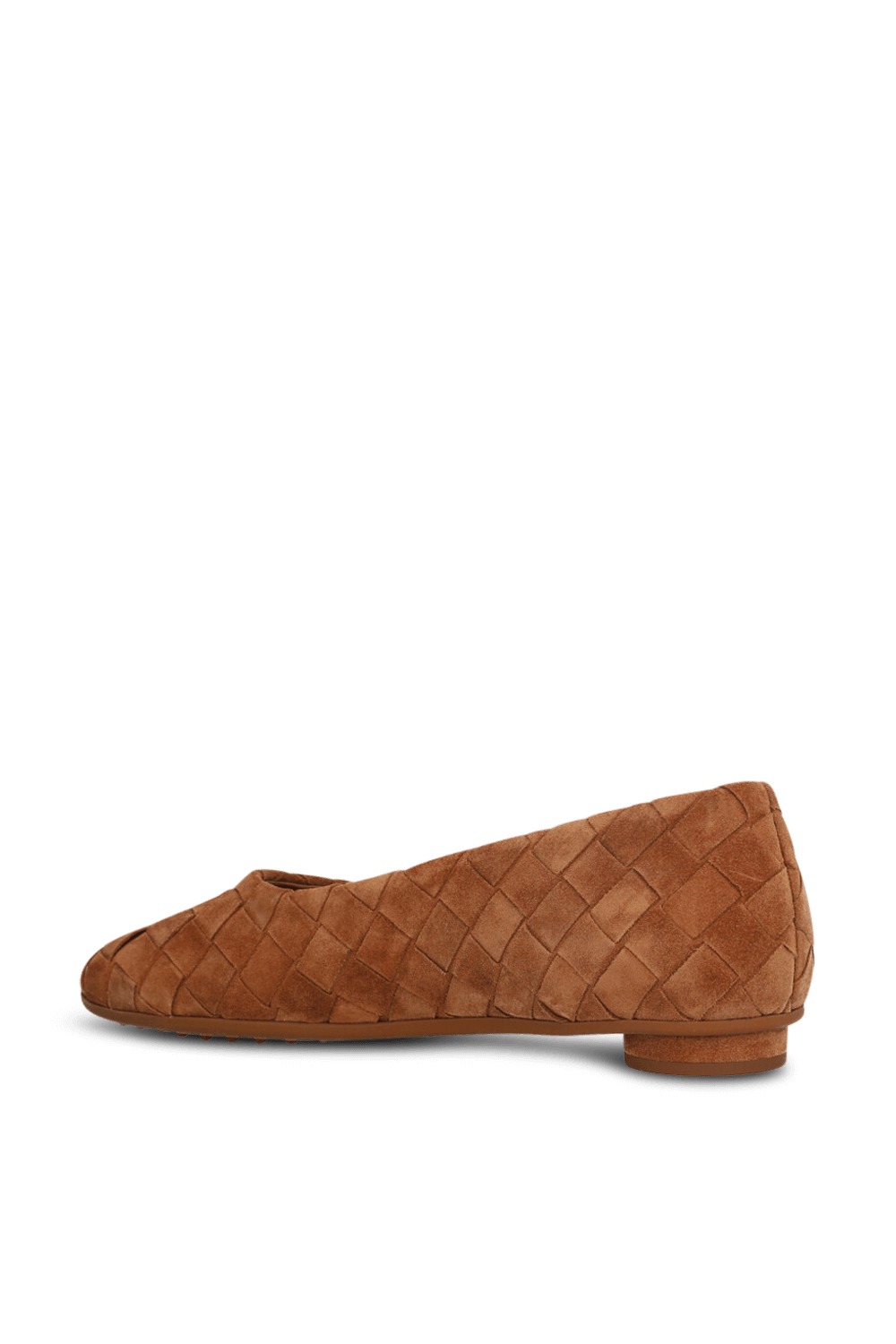 תמונה אחורית של נעלי בלרינה אטומיק BOTTEGA VENETA