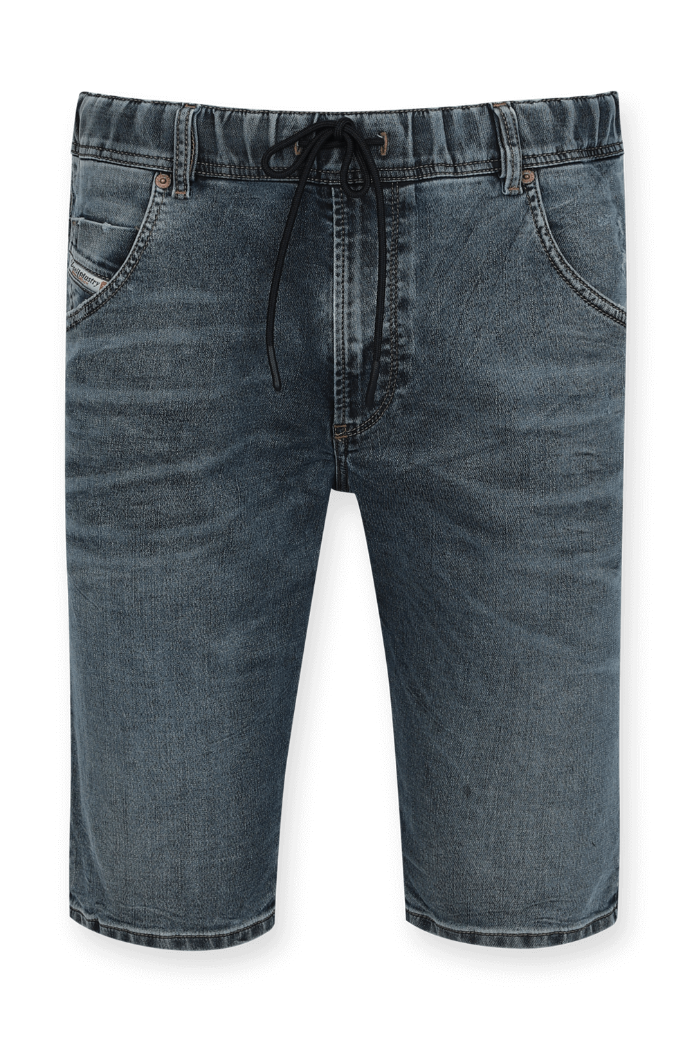 תמונה קידמית של D-Krooshort JoggJeans in Blue Wash DIESEL