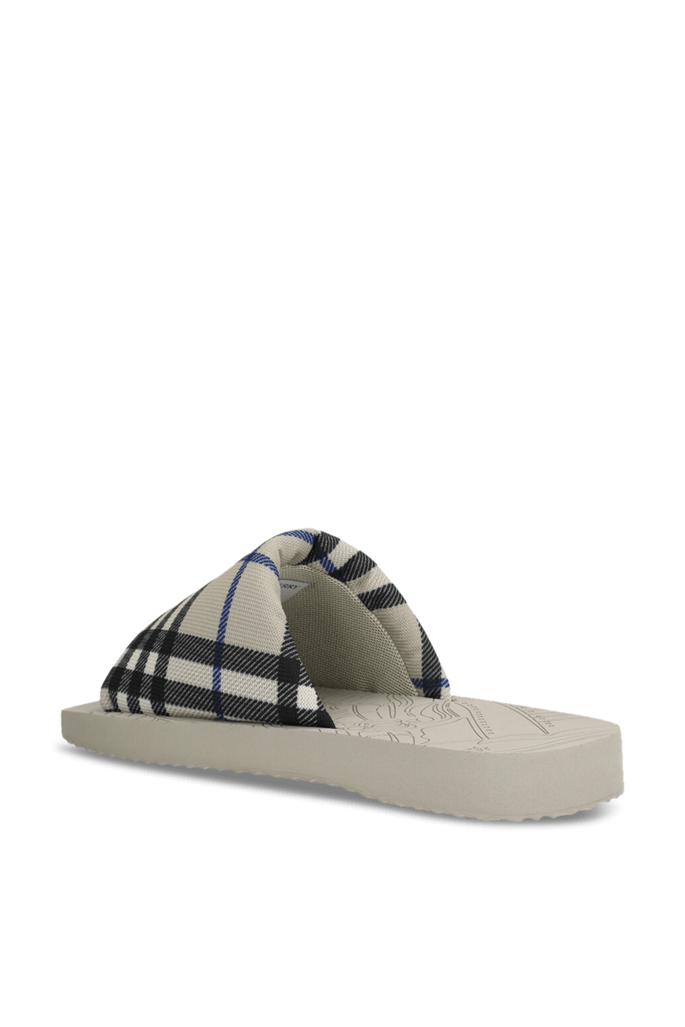 תמונה אחורית של כפכפי סליידס BURBERRY