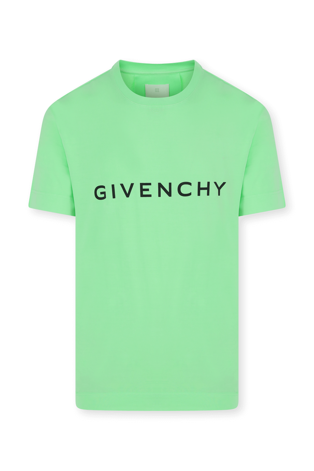 תמונה קידמית של חולצת טי עם הדפס GIVENCHY