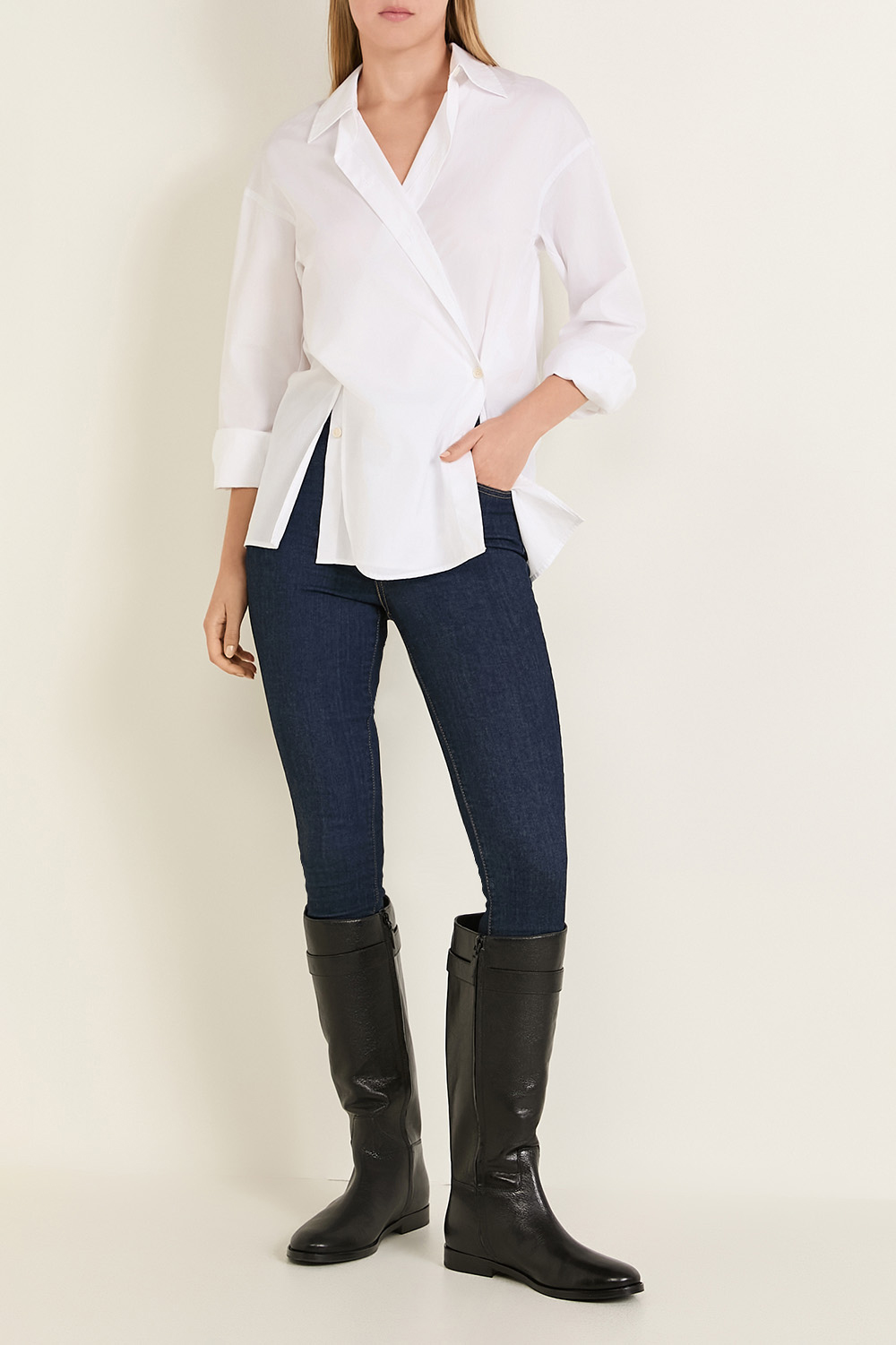 תמונת דוגמן קידמית של מגפיים TORY BURCH
