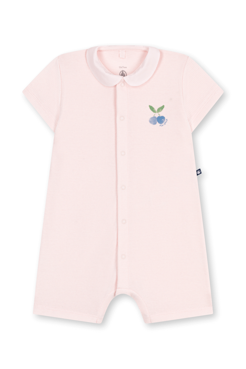 תמונה קידמית של אוברול קצר -גילאי 3-36 חודשים PETIT BATEAU