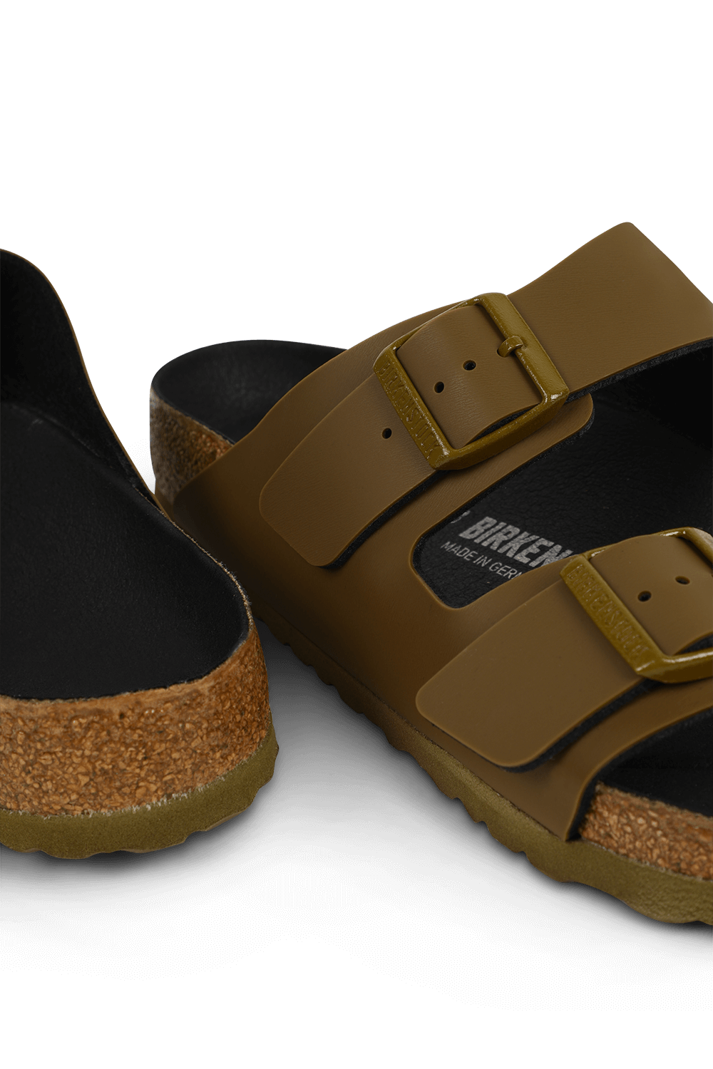 תמונת תקריב של סנדלי אריזונה בירוק BIRKENSTOCK