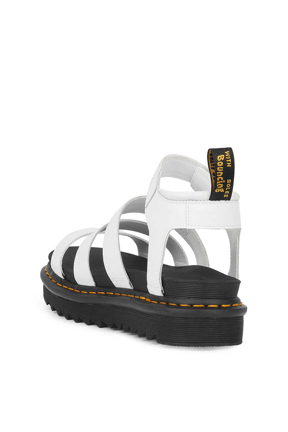 תמונה אחורית של סנדלי גלדיאטור בלייר מעור DR.MARTENS
