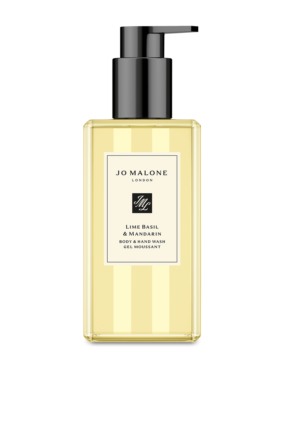 תמונה אחורית של Lime Basil&Mandarin Body&Hand Wash 250 ML