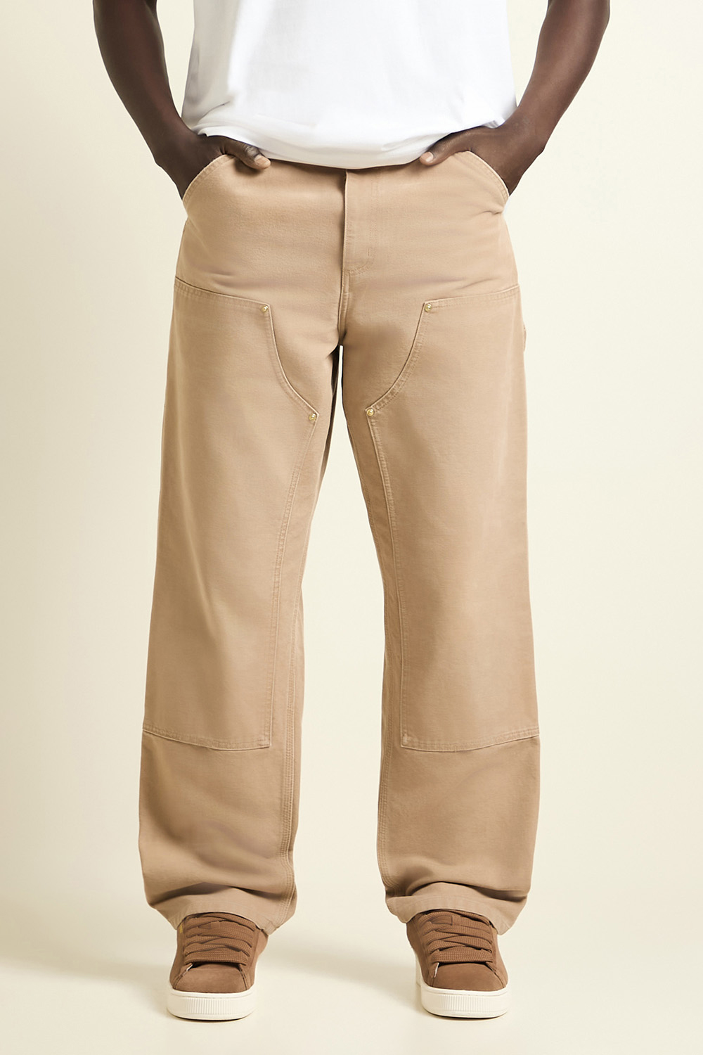 תמונת דוגמן קידמית של מכנסי ג'ינס CARHARTT WIP