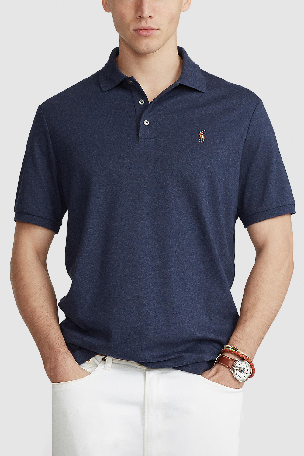 תמונת דוגמן קידמית של חולצת פולו קצרה POLO RALPH LAUREN