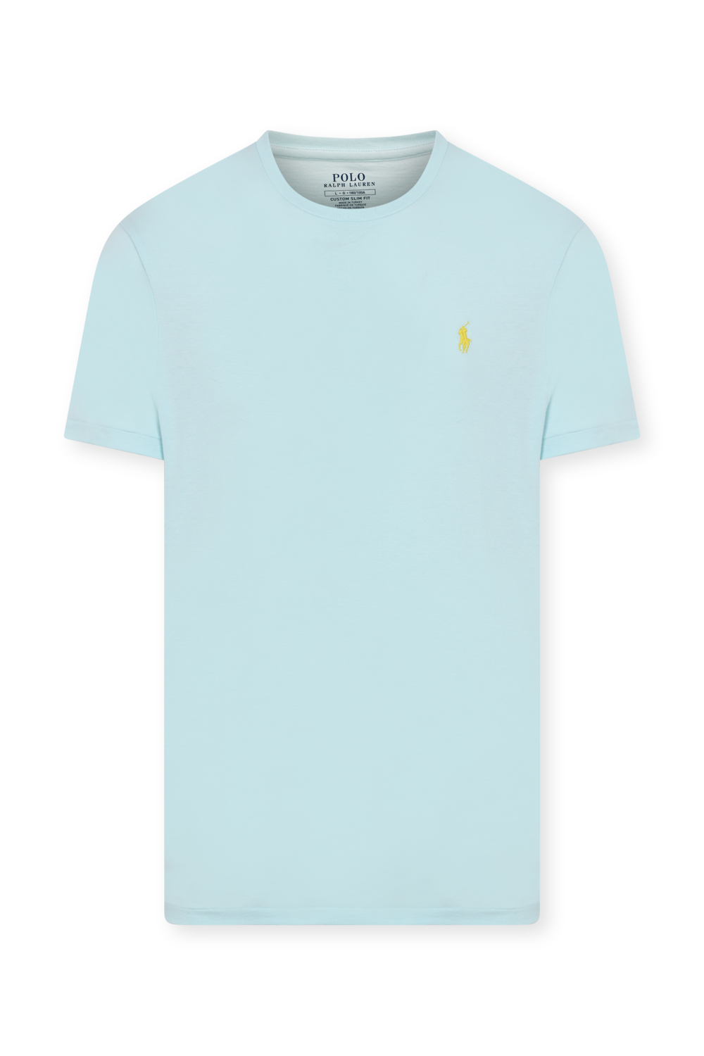 תמונה קידמית של חולצת טי קצרה מכותנה POLO RALPH LAUREN