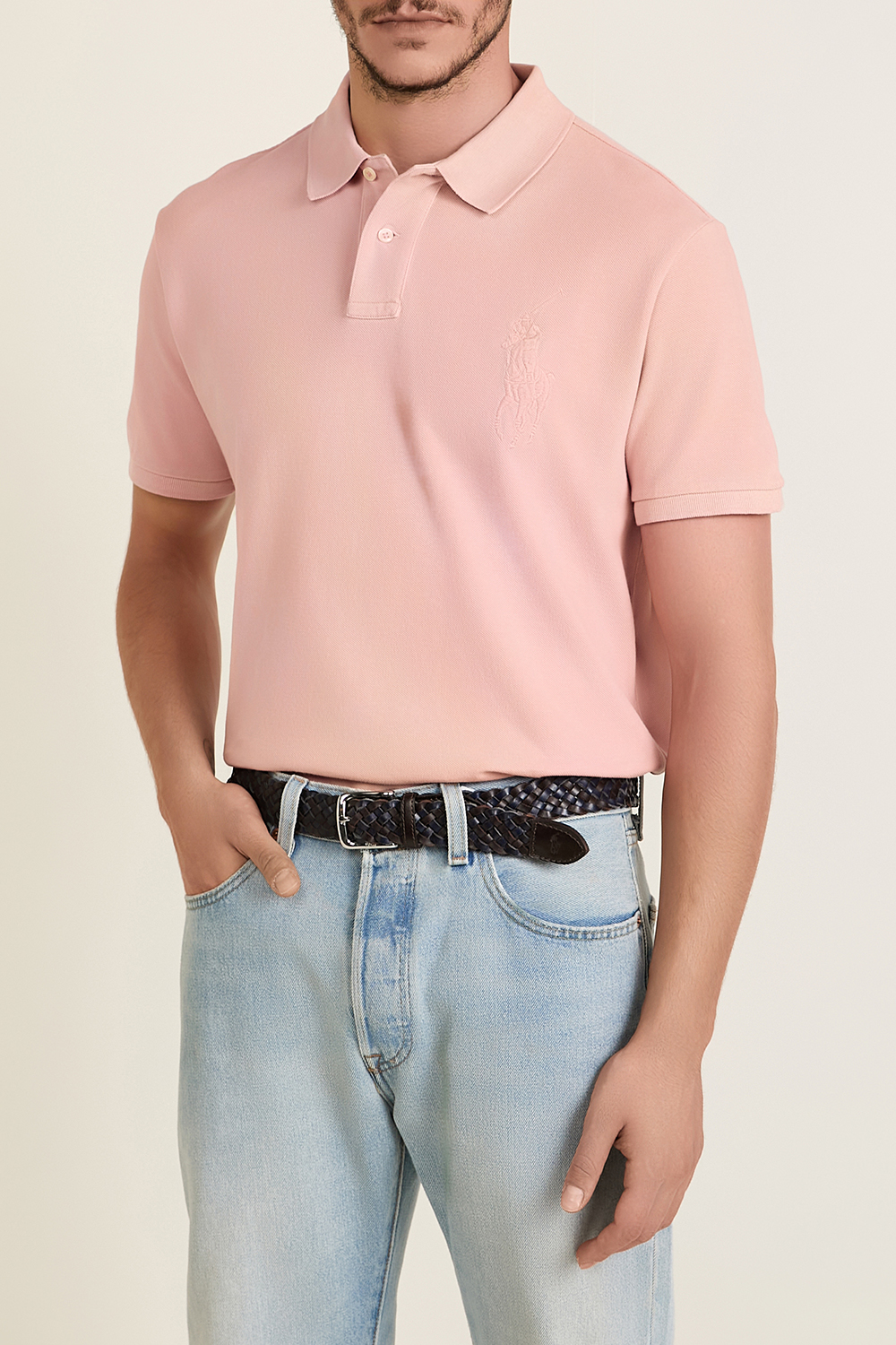 תמונת דוגמן קידמית של חולצת פולו POLO RALPH LAUREN