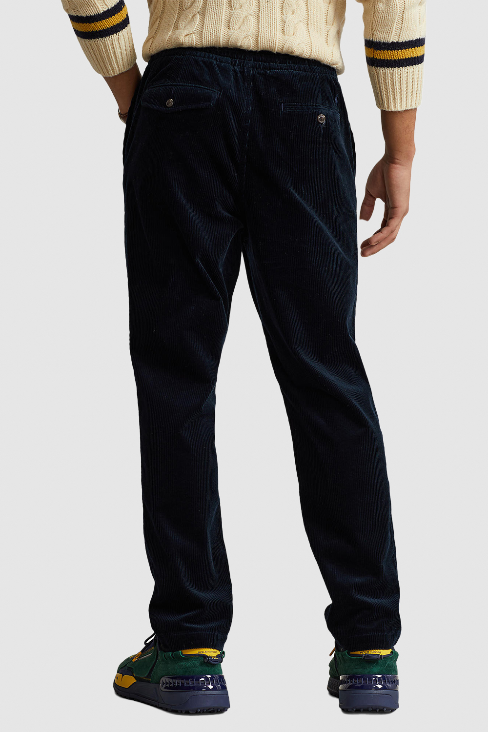 תמונת דוגמן אחורית של מכנסיים ארוכים POLO RALPH LAUREN