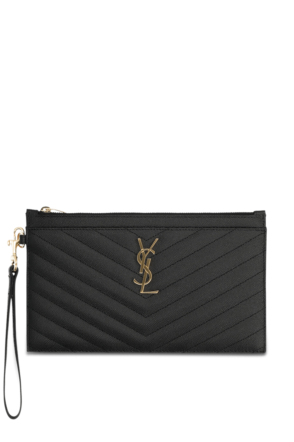 תמונה קידמית של תיק קלאץ' ארנק SAINT LAURENT