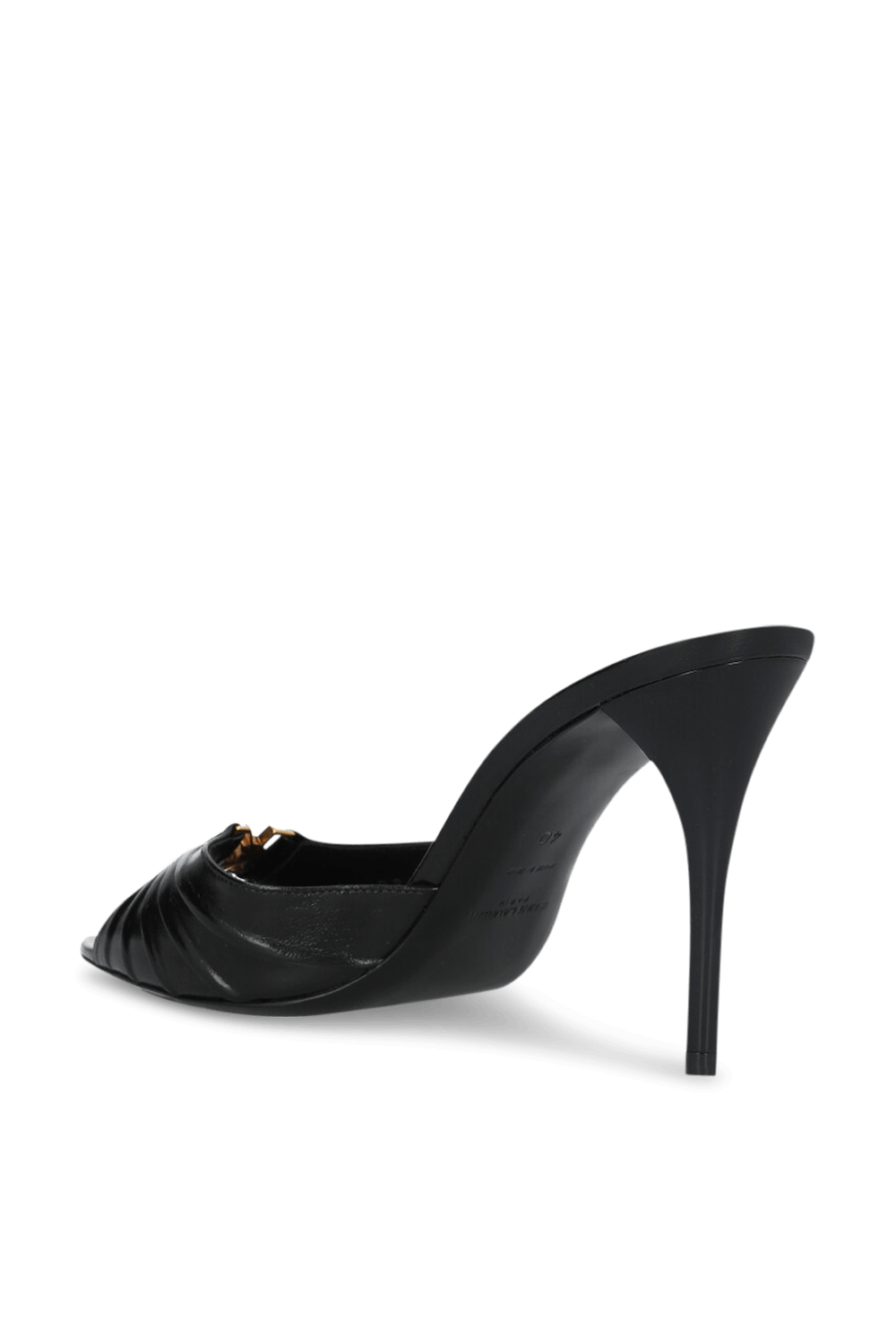 תמונה אחורית של נעלי עקב מיולס SAINT LAURENT