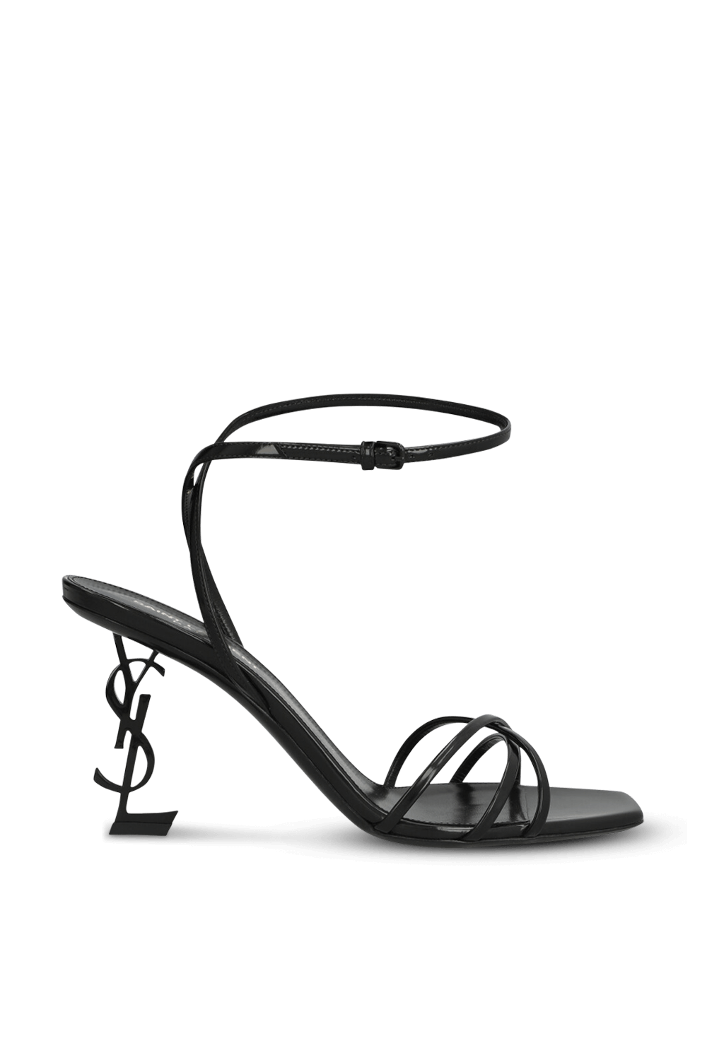 תמונה קידמית של סנדלי עקב אופיום 85 9.5 סמ SAINT LAURENT