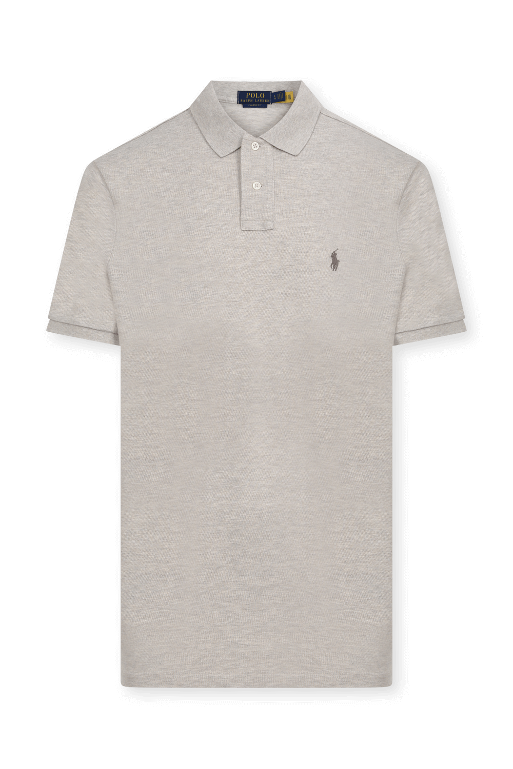 תמונה קידמית של חולצת פולו ישרה מוכתנה POLO RALPH LAUREN