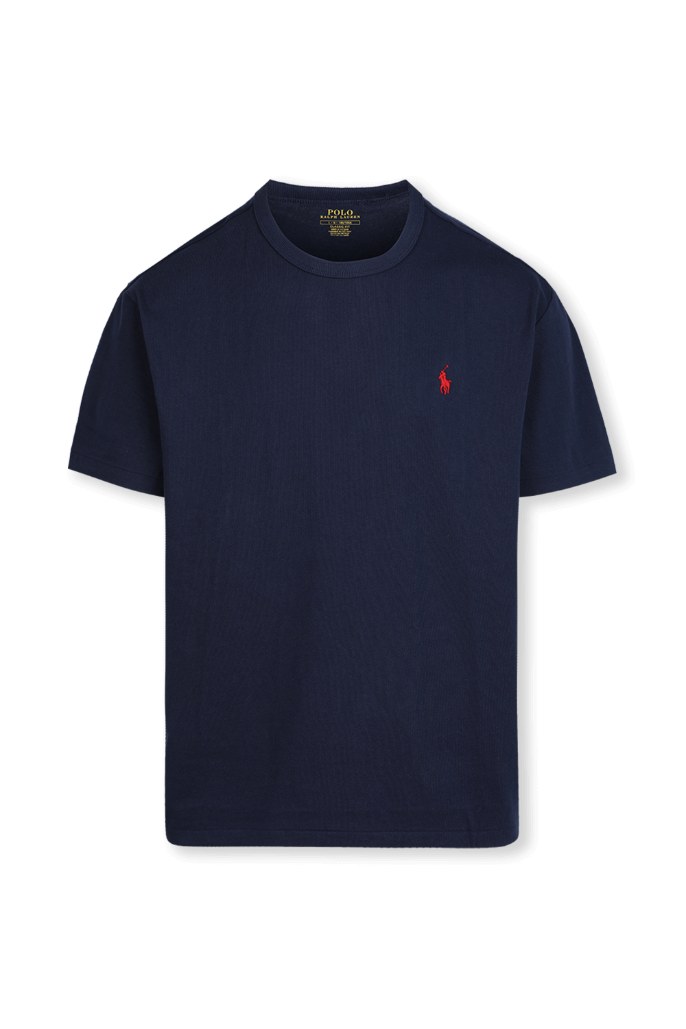 תמונה קידמית של Crewneck T-Shirt in Navy POLO RALPH LAUREN