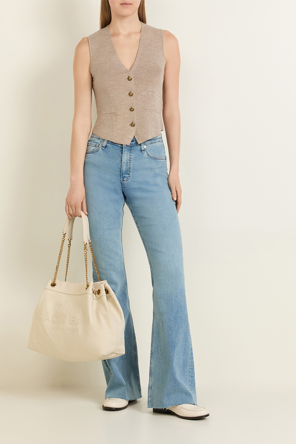 תמונת דוגמן קידמית של תיק צ''ין לארג' MARC JACOBS