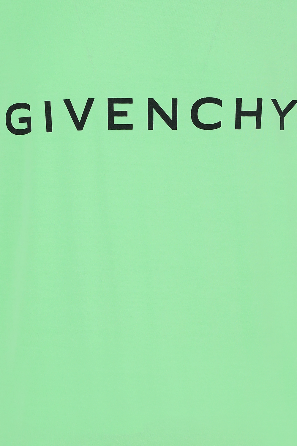 תמונה אחורית של חולצת טי עם הדפס GIVENCHY