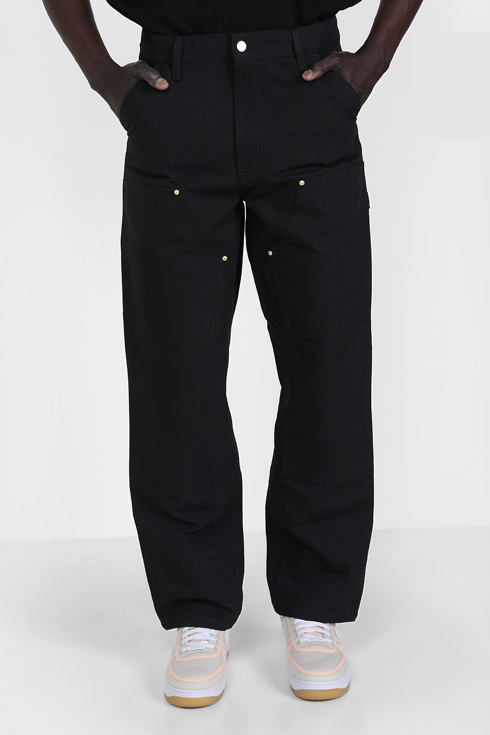 תמונת דוגמן קידמית של מכנסיים ארוכים CARHARTT WIP