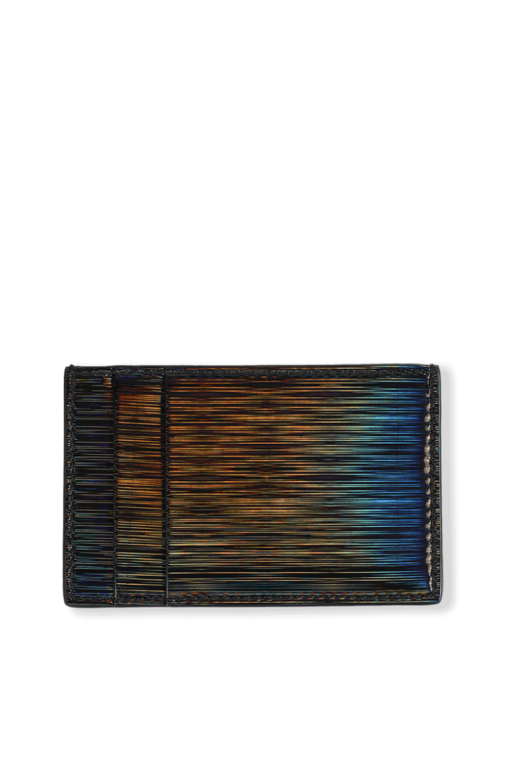 תמונה אחורית של Iridescent Card Holder in Multicolor