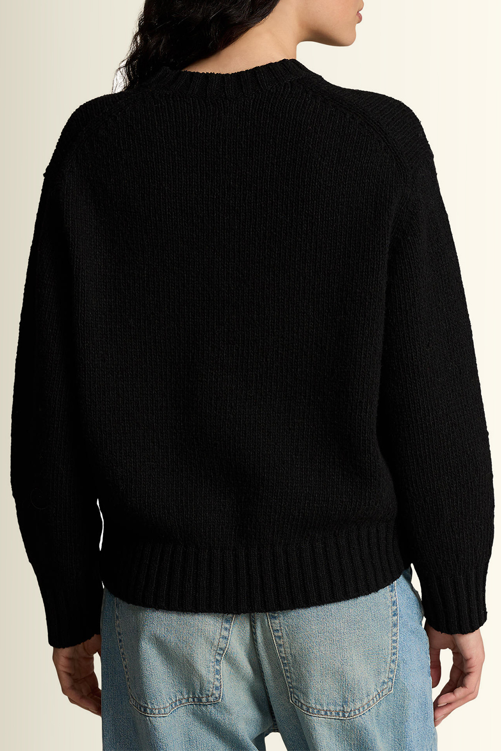תמונת דוגמן אחורית של סריג צמר POLO RALPH LAUREN